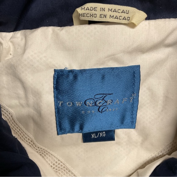 Towncraft White Weatherproof  Windbreaker Jacket - Picture 5 of 5